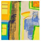 Maurice Esteve French Abstract Mixed Media Paper