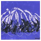 Norman Lewis American Abstract Oil on Canvas