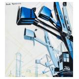 Chernikhov Yakov Russian Constructivist Gouache