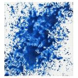 Yves Klein French Modernist Oil on Canvas