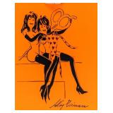 LeRoy Neiman American Pop Art Ink Femlin