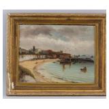 John Williamson 1826-1885 American Harbor Scene