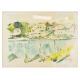 Alfred Birdsey 1912-1996 Bermuda WC on Paper