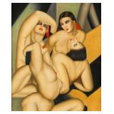 Tamara de Lempicka Polish Art Deco Oil on Canvas