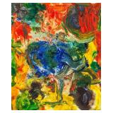 Helen Frankenthaler American Abstract Oil Canvas