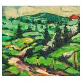 Signed American/Canadian Landscape Oil Painting