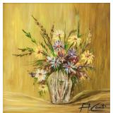 Italian Oil on Panel Signed Armando Conti w/ cert