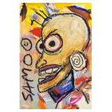 Jean-Michel Basquiat US Neo-Expressionist Mixed