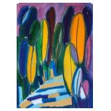 Jean Dufy French Fauvist Pastel on Paper