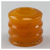 Chinese Amber Carved Archer