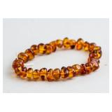 Chinese Amber Bead Bracelet