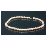 Chinese Natural Seal Pearl Necklace