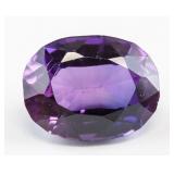 10.35ct Oval Cut Purple-Blue Alexandrite GGL