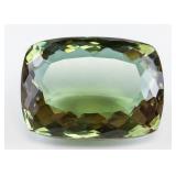 122ct Cushion Cut Brown-Purplish Alexandrite GGL