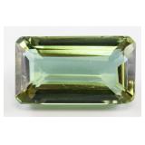 40.20ct Emerald Cut Brown-Purple Alexandrite Gem