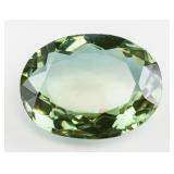 48.25ct Oval Cut Brown/Purple Alexandrite Gem GGL