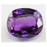 9.10ct Oval Cut Purple-Blue Alexandrite GGL