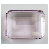 85.95ct Pink Natural Amethyst Gem AGSL COA