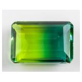 67.60ct Emerald Cut Green Quartz Gem GGL Certifica