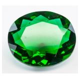 105.65ct Oval Cut Green Emerald Gem GGL COA