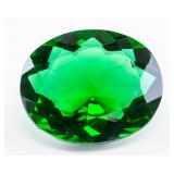 108.45ct Oval Cut Green Emerald Gem GGL COA