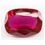17.05ct Cushion Cut Blood Red Ruby Gem GGL Certifi