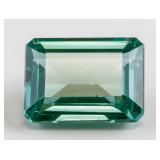 21.45ct Green Natural Sapphire Gem AGSL COA