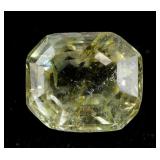 5.50ct Yellow Natural Sapphire Gem AGSL COA