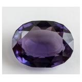 8.05ct Oval Cut Purple Sapphire Gem AGSL Certifica