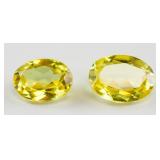 2.50ct Oval Cut Yellow Sapphire Gem GGL COA