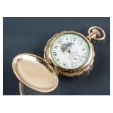 1885-1927 US Waltham Keystone Pocket Watch Working