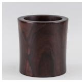 Chinese Wood Carved Brush Pot