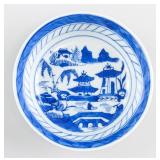 18th Century Chinese Blue and White Bowl