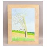 Canadian Oil on Board Signed '2010 JE
