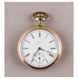 Vintage Elgin Men's Rose Gold-plated Pocket Watch