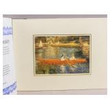 Litho on Paper Pierre-Auguste Renoir w/Work of Art