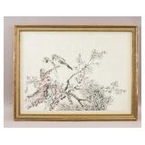 Chinese WC on Paper Signed Wang Zijian w/ Seal