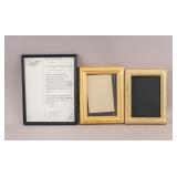 Vintage Ornate Photo Frames 3pc