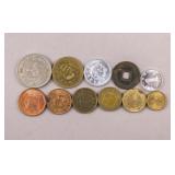 Assorted Vintage Asian Coins Collection