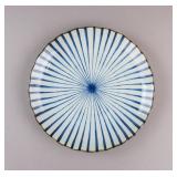Tokusa Style Porcelain Dinner Plate