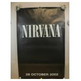 2002 Nirvana's Best of Compilation Original Poster