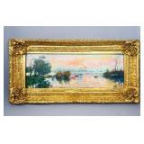 OOC Signed Claude Monet Bernheim Jeune & C