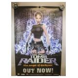 Rare 2002 PS2 Tomb Raider Original Poster