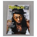 2009 Rolling Stone Magazine Signed Lil Wayne