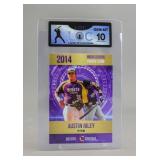 2014 High School Rookie Card Austin Riley LOC 10