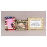 Vintage Picture Frames 3pc