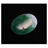10.25ct Oval Zambian Emerald w/ Appraisal