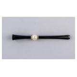 Vintage Gemstone Wooden Cigarette Holder