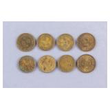 1950s - 60s Hong Kong & Macau Coins 20pc