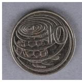 2002 Cayman Islands 10 Cents Coin